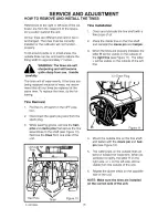 Preview for 16 page of Craftsman 536.292524 Operator'S Manual