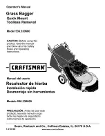 Craftsman 536.330600 Operator'S Manual preview