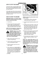 Предварительный просмотр 14 страницы Craftsman 536.772301 Operating Instructions Manual
