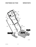 Preview for 26 page of Craftsman 536.772320 Operator'S Manual