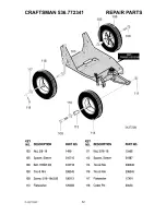 Предварительный просмотр 32 страницы Craftsman 536.772341 Operator'S Manual