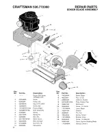 Preview for 30 page of Craftsman 536.772360 Operator'S Manual