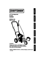 Craftsman 536.772400 Owner'S Manual preview