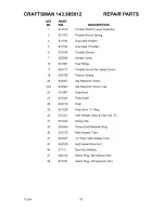 Preview for 32 page of Craftsman 536.773500 Operating Instructions Manual