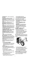 Preview for 8 page of Craftsman 536.797420 Owner'S Manual