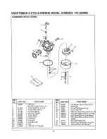 Preview for 27 page of Craftsman 536.797540 Owner'S Manual