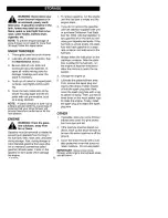 Preview for 32 page of Craftsman 536.881112 Operator'S Manual