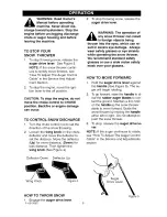 Предварительный просмотр 9 страницы Craftsman 536.881400 Operator'S Manual