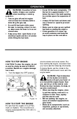 Preview for 13 page of Craftsman 536.881501 Operator'S Manual