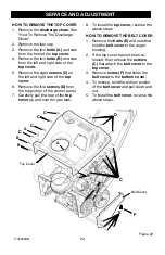 Preview for 22 page of Craftsman 536.881501 Operator'S Manual