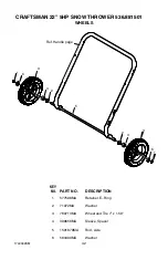 Preview for 42 page of Craftsman 536.881501 Operator'S Manual