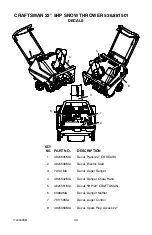 Preview for 43 page of Craftsman 536.881501 Operator'S Manual