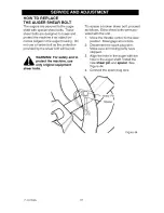 Preview for 31 page of Craftsman 536.881750 Operator'S Manual