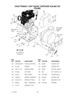 Preview for 40 page of Craftsman 536.881750 Operator'S Manual