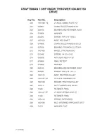 Preview for 43 page of Craftsman 536.881750 Operator'S Manual