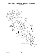 Preview for 48 page of Craftsman 536.881750 Operator'S Manual