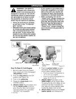 Preview for 15 page of Craftsman 536.8818 Operator'S Manual