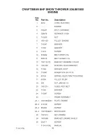 Preview for 39 page of Craftsman 536.8818 Operator'S Manual