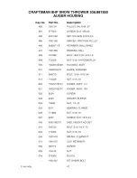 Preview for 47 page of Craftsman 536.8818 Operator'S Manual