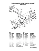 Предварительный просмотр 41 страницы Craftsman 536.881851 Operator'S Manual