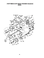 Предварительный просмотр 42 страницы Craftsman 536.881851 Operator'S Manual