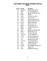 Предварительный просмотр 43 страницы Craftsman 536.881851 Operator'S Manual