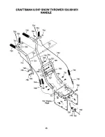 Предварительный просмотр 48 страницы Craftsman 536.881851 Operator'S Manual