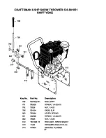 Предварительный просмотр 52 страницы Craftsman 536.881851 Operator'S Manual