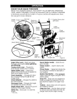 Preview for 12 page of Craftsman 536.881950 Operator'S Manual