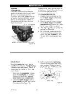 Preview for 21 page of Craftsman 536.881950 Operator'S Manual