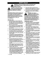 Preview for 3 page of Craftsman 536.882092 Operating Instructions Manual