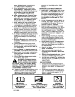 Preview for 4 page of Craftsman 536.882092 Operating Instructions Manual