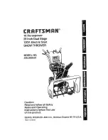 Craftsman 536.882650 Owner'S Manual предпросмотр