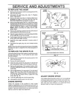 Preview for 17 page of Craftsman 536.884670 Owner'S Manual