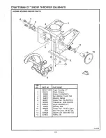 Preview for 23 page of Craftsman 536.884670 Owner'S Manual