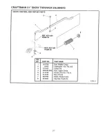 Preview for 27 page of Craftsman 536.884670 Owner'S Manual