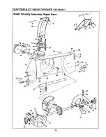 Preview for 34 page of Craftsman 536.884811 Owner'S Manual