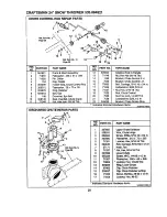 Preview for 29 page of Craftsman 536.884821 Owner'S Manual