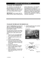 Preview for 19 page of Craftsman 536.885214 Operator'S Manual