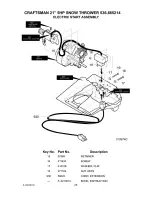 Preview for 25 page of Craftsman 536.885214 Operator'S Manual