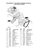 Preview for 32 page of Craftsman 536.885214 Operator'S Manual