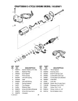 Preview for 38 page of Craftsman 536.885214 Operator'S Manual