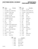 Предварительный просмотр 31 страницы Craftsman 536.885601 Operator'S Manual