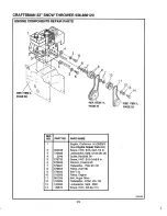 Предварительный просмотр 29 страницы Craftsman 536.886120 Owner'S Manual