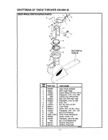 Предварительный просмотр 34 страницы Craftsman 536.886120 Owner'S Manual