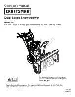 Предварительный просмотр 1 страницы Craftsman 536.886180 Operator'S Manual