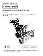 Предварительный просмотр 97 страницы Craftsman 536.886180 Operator'S Manual