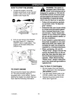 Preview for 16 page of Craftsman 536.887752 Operator'S Manual