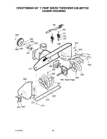 Preview for 42 page of Craftsman 536.887752 Operator'S Manual