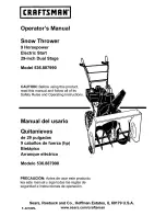 Craftsman 536.887990 Operator'S Manual предпросмотр